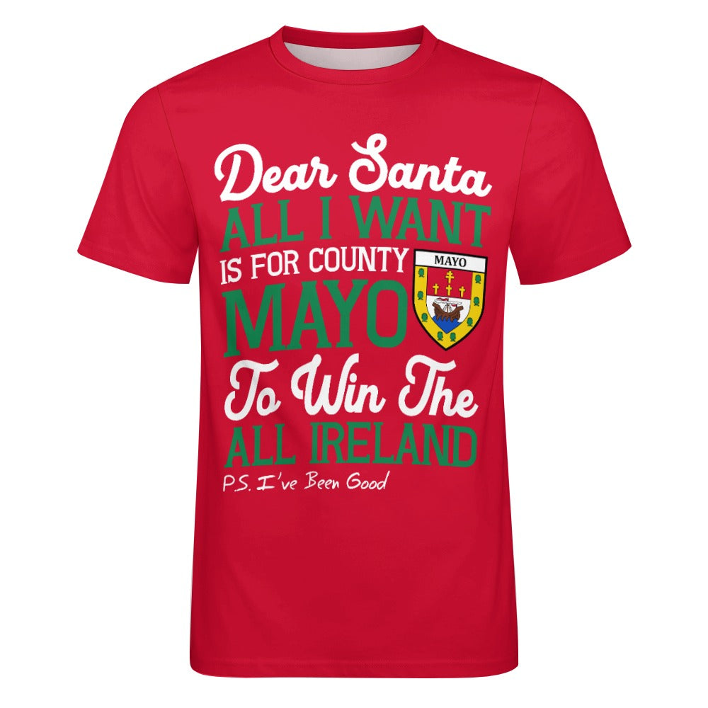County Mayo Dear Santa T-Shirt 4XL