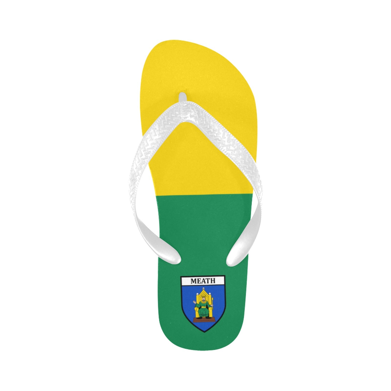 County Meath Classic Crest Flip Flops