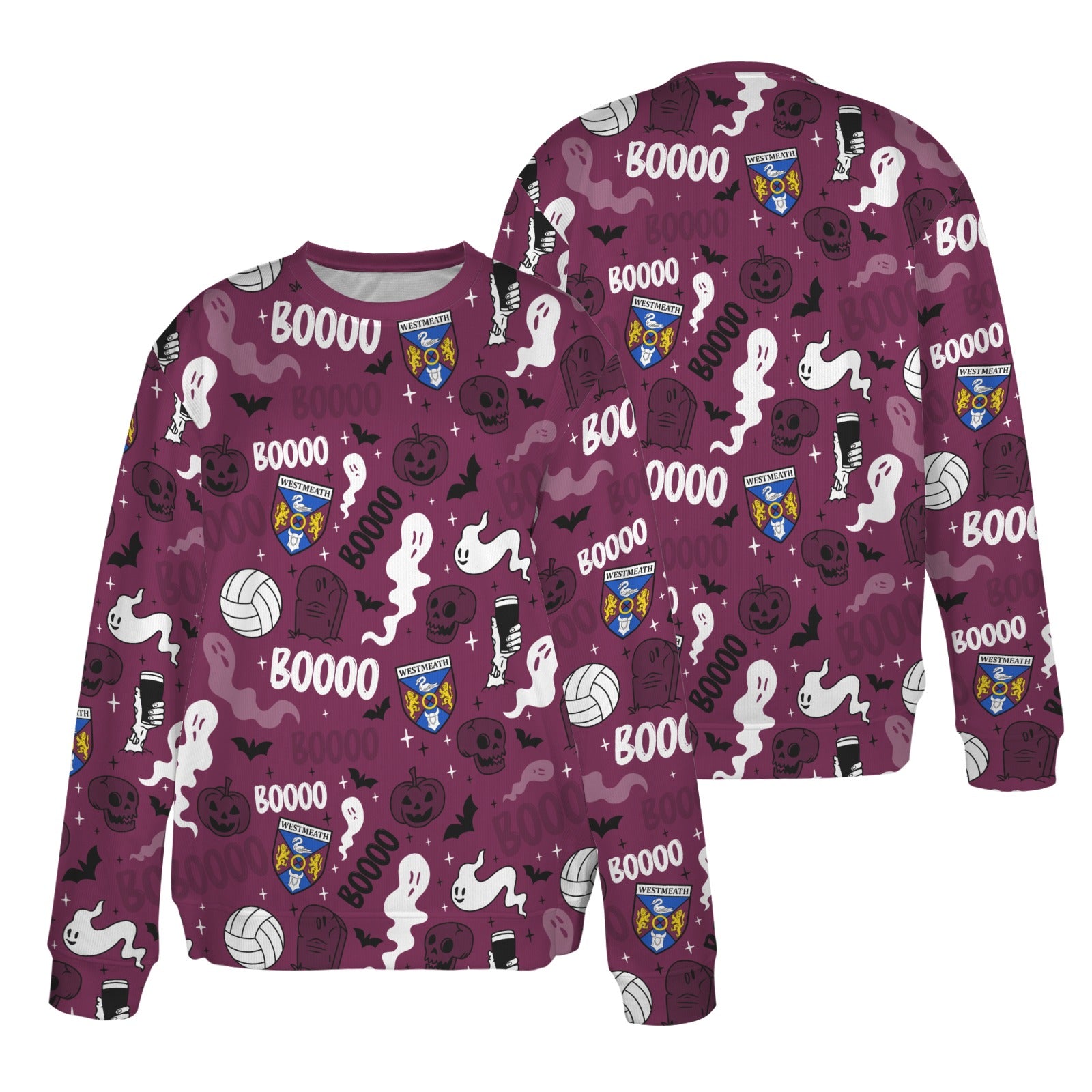 County Westmeath Ghostly Halloween Sweater