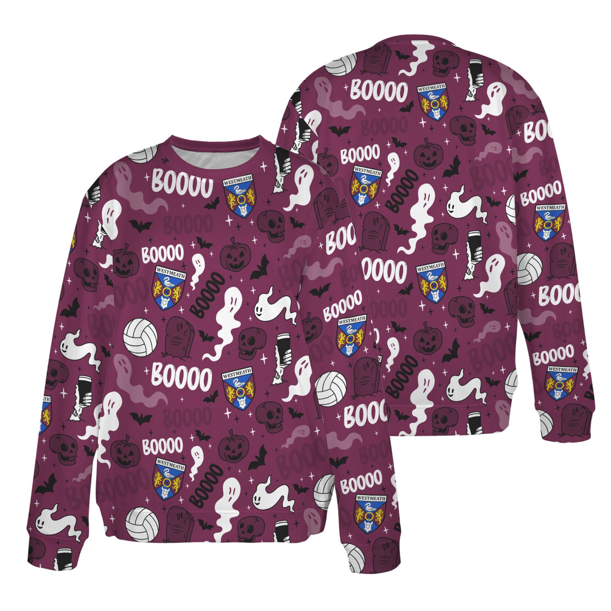 County Westmeath Ghostly Halloween Sweater