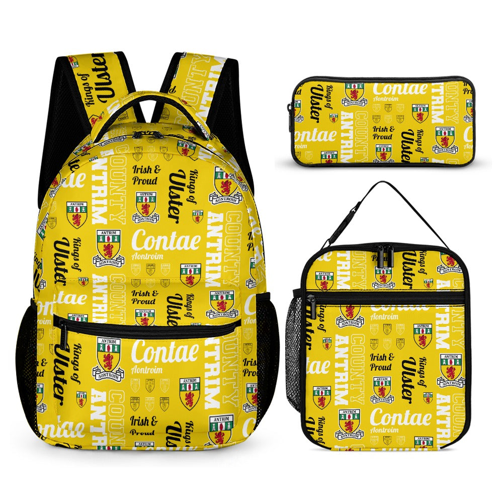 County Antrim Backpack, Lunch Bag & Pencil Case Set